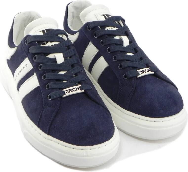 John Richmond Sportieve Sneakers Blauw Heren