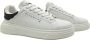 John Richmond Witte Leren Sneakers met Rubberen Achterkant White Heren - Thumbnail 3