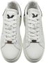 John Richmond Witte Leren Sneakers met Rubberen Achterkant White Heren - Thumbnail 5