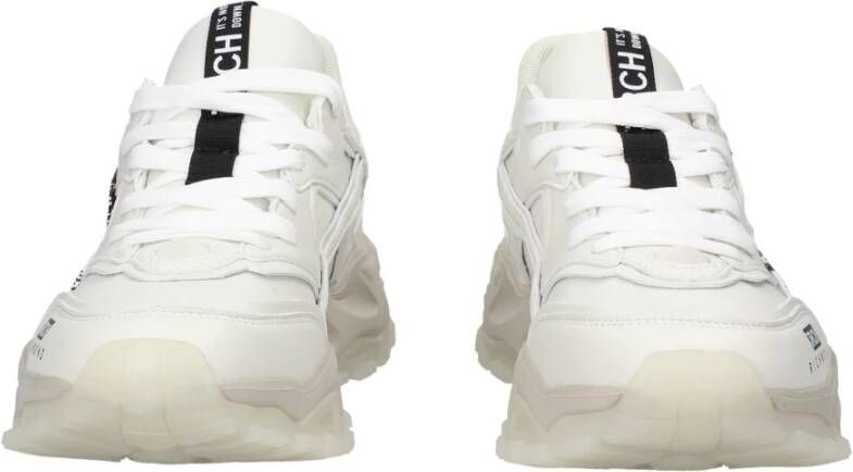 John Richmond Hoge kwaliteit leren sneakers voor heren Wit Heren