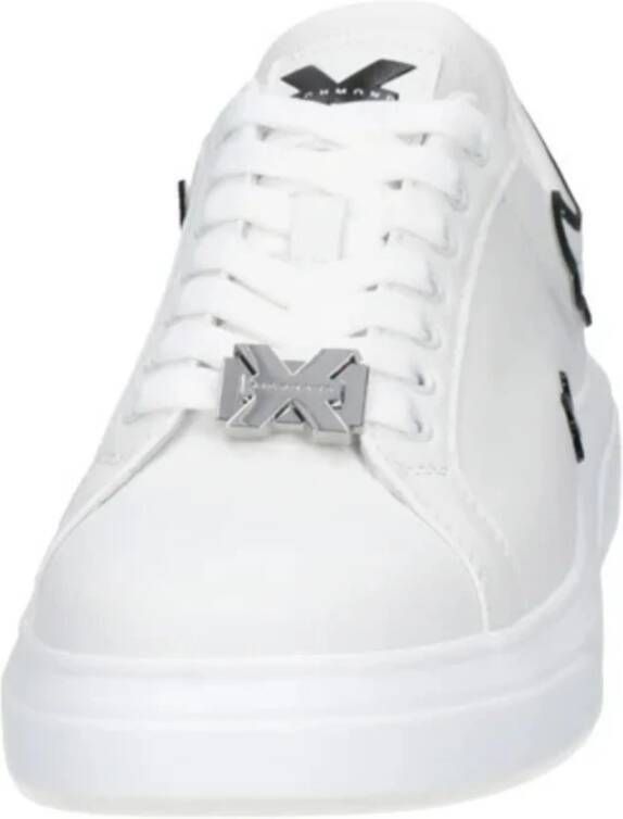 John Richmond Witte Leren Sneakers