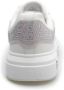 John Richmond Witte leren sneakers met logodetails - Thumbnail 2