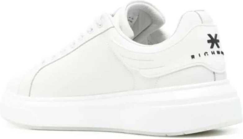 John Richmond Witte Leren Sneakers voor Vrouwen