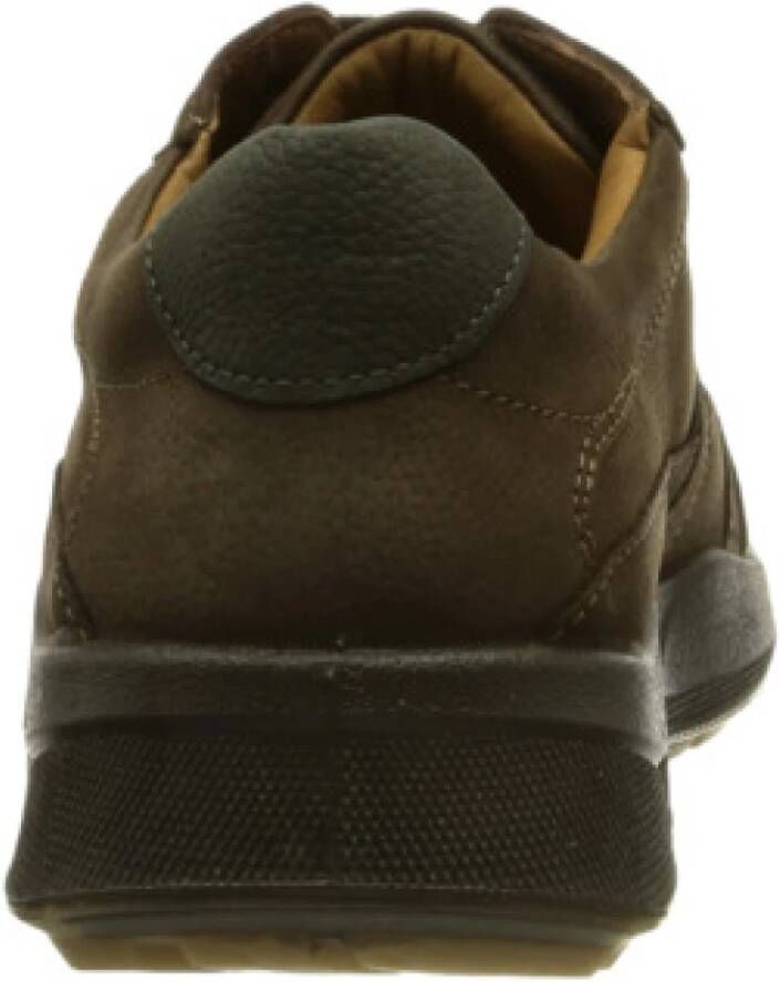 Jomos Klassieke Comfort Veterschoenen in Donkerbruin