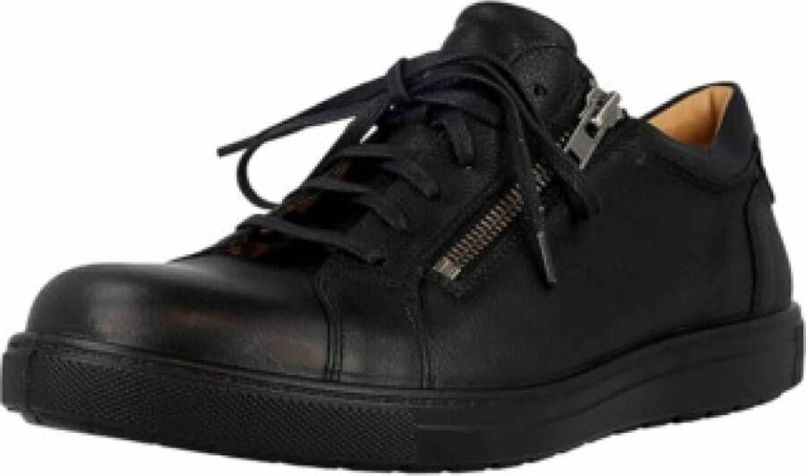 Jomos Zwarte Heren Sneaker Comfortabel en Stijlvol
