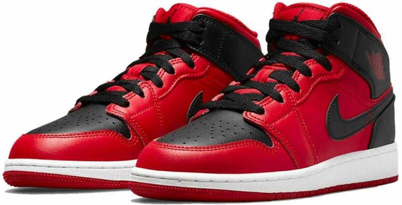 Jordan Reverse Bred 2021 School Sneaker Rood Dames