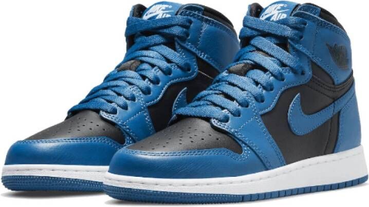 Jordan 1 retro hoog en Blauw Heren