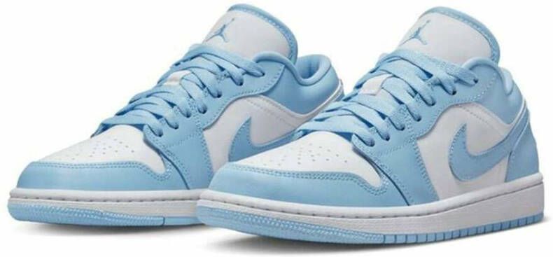 Jordan IJsblauwe Lage Sneakers Blauw Heren