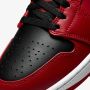 Jordan Air 1 Mid Gym Red Black White White Schoenmaat 45 1 2 Sneakers 554724 660 - Thumbnail 5