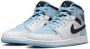 Jordan Ice Blue Mid SE Sneakers (2023) Blauw Heren - Thumbnail 3
