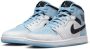 Jordan Ice Blue Mid SE Sneakers (2023) Blauw - Thumbnail 3