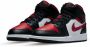 Jordan Air 1 Mid Black Fire Red White Schoenmaat 40 1 2 Sneakers 554724 079 - Thumbnail 4