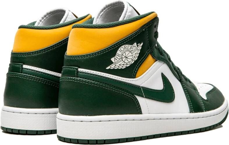 Jordan Mid Sonics 2021 Sneakers Groen Heren