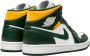 Jordan 1 Mid Schoenen Green Leer Synthetisch - Thumbnail 4