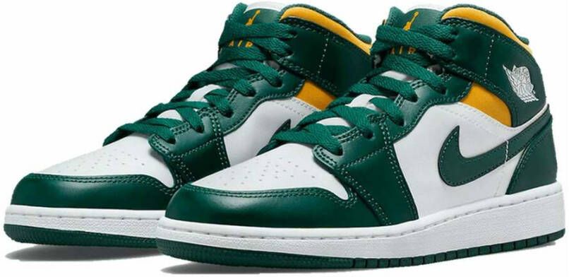 Jordan Mid Sonics 2021 (Gs) Sneakers Groen Dames