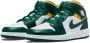 Jordan 1 Mid Schoenen Green Leer Synthetisch - Thumbnail 5