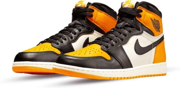 Jordan Retro High OG Yellow Toe Sneakers Geel Heren