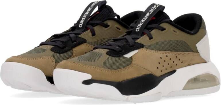 Jordan Air Sneaker Medium Olive Red White Multicolor Heren