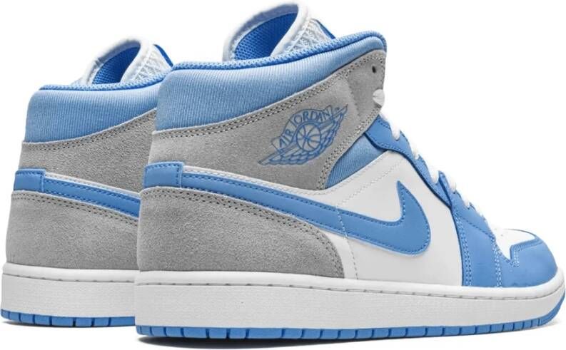 Jordan Blauw Grijs Mid Sneakers