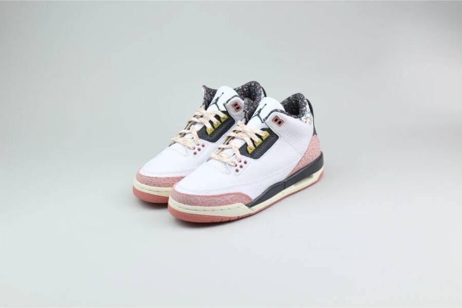 Jordan Bloemen Vintage Sneakers White Dames