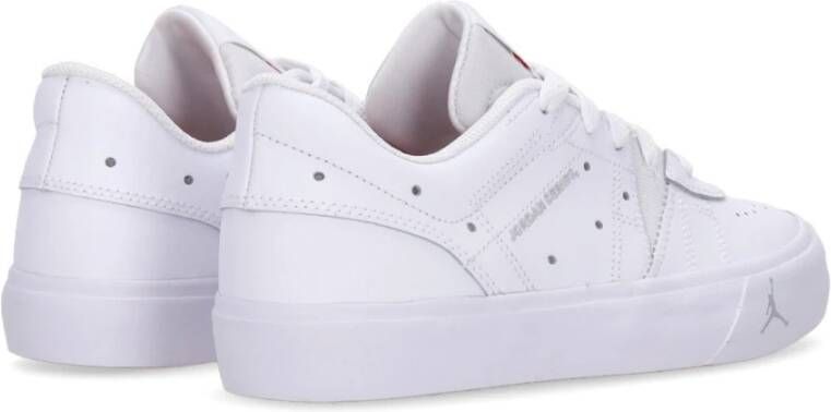 Jordan Dames Lage Sneaker Wit Rood Grijs White Dames