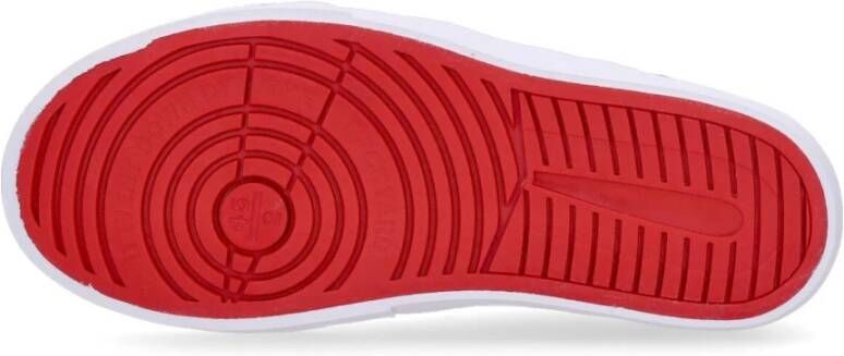 Jordan Dames Lage Sneaker Wit Rood Grijs White Dames