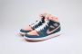Jordan Donker Teal Groen Mid Sneaker Blue Heren - Thumbnail 5