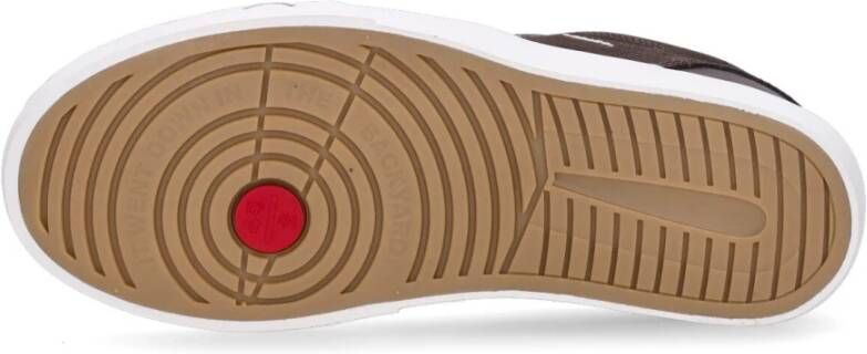 Jordan Donkere Chocolade Lage Sneaker Universiteit Rood Brown Heren