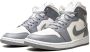 Jordan Grijze Sail Mid Leren Sneakers Grijs - Thumbnail 3