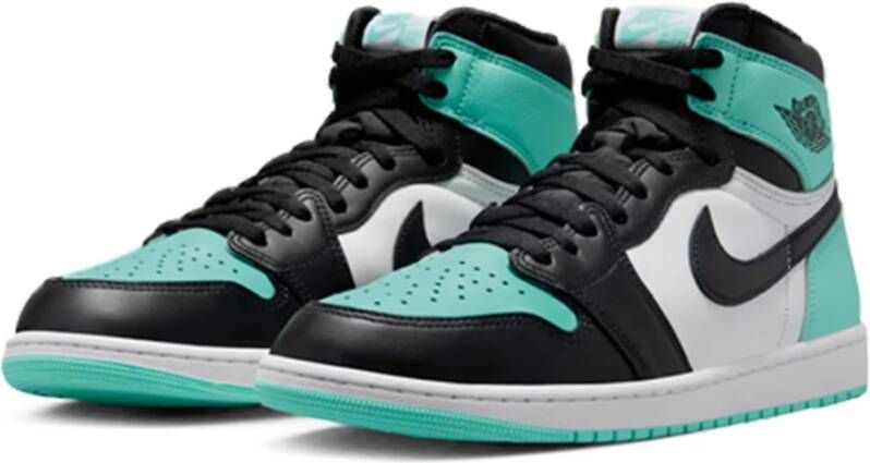 Jordan Groene Gloed Hoge Top Sneakers Green Dames