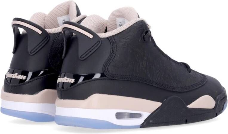 Jordan Hoge Sneakers Zwart Wit Stijlvol Ontwerp Black Heren