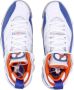 Jordan Hoge Top Basketbalsneaker Wit Blauw Oranje White Heren - Thumbnail 6