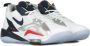 Jordan Zoom 92 Heren Schoenen White Leer Textil Synthetisch Foot Locker - Thumbnail 5