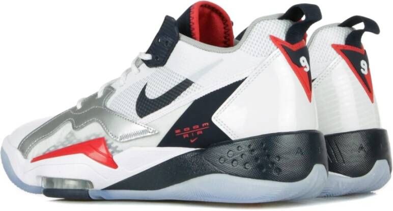 Jordan Hoge Top Herenschoen Wit Rood Zilver Multicolor Heren