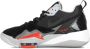 Jordan Zoom '92 Black University Red Anthracite Sky Grey Schoenmaat 40 1 2 Sneakers CK9183 001 - Thumbnail 2