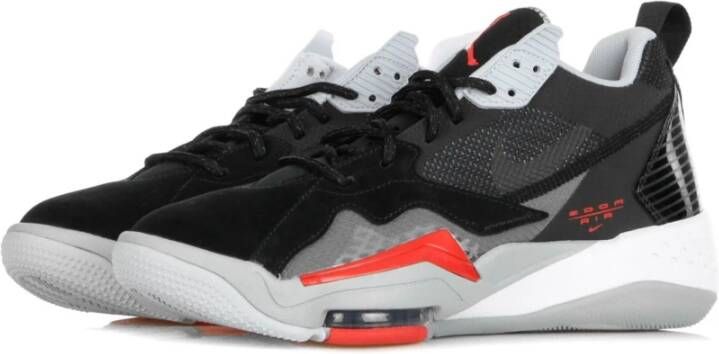 Jordan Hoge Top Schoenen in Zwart Rood Grijs Multicolor Heren