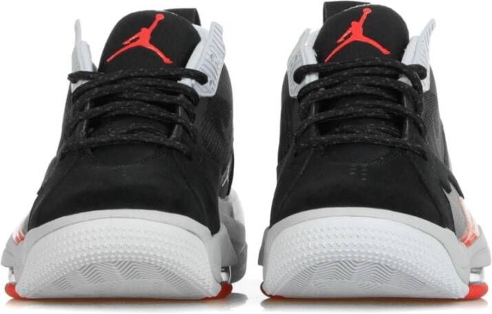 Jordan Hoge Top Schoenen in Zwart Rood Grijs Multicolor Heren