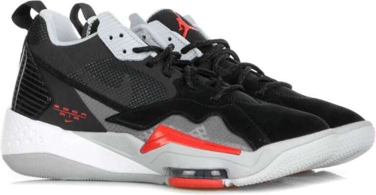 Jordan Hoge Top Schoenen in Zwart Rood Grijs Multicolor Heren