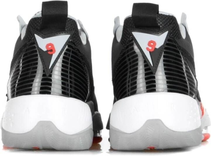 Jordan Hoge Top Schoenen in Zwart Rood Grijs Multicolor Heren