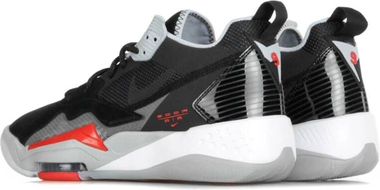 Jordan Hoge Top Schoenen in Zwart Rood Grijs Multicolor Heren