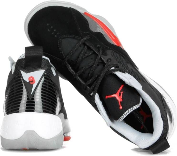 Jordan Hoge Top Schoenen in Zwart Rood Grijs Multicolor Heren