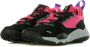 Jordan Hoge Top Sneaker Zwart Groen Paars Multicolor Heren - Thumbnail 3