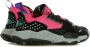 Jordan Hoge Top Sneaker Zwart Groen Paars Multicolor Heren - Thumbnail 6