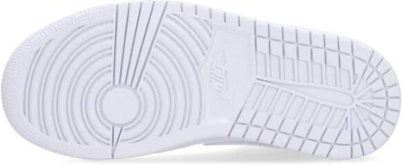 Jordan Hoge Witte Sneaker met Logo's White Dames