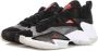 Jordan One Take 3 Black Bright Crimson White Grey Fog Schoenmaat 40 1 2 Basketball Performance Low DC7701 001 - Thumbnail 8