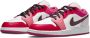 Jordan Lage Roze Rode Sneakers Multicolor Dames - Thumbnail 2