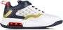 Jordan Lage schoen in wit midnight navy university rood Multicolor Heren - Thumbnail 2