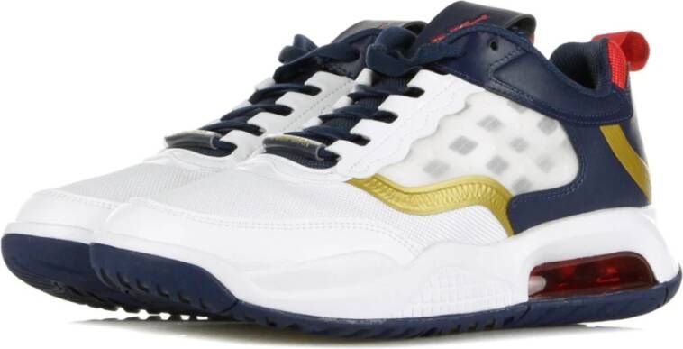Jordan Lage schoen in wit midnight navy university rood Multicolor Heren