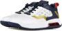 Jordan Lage schoen in wit midnight navy university rood Multicolor Heren - Thumbnail 3