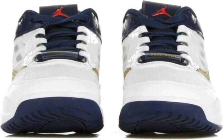 Jordan Lage schoen in wit midnight navy university rood Multicolor Heren